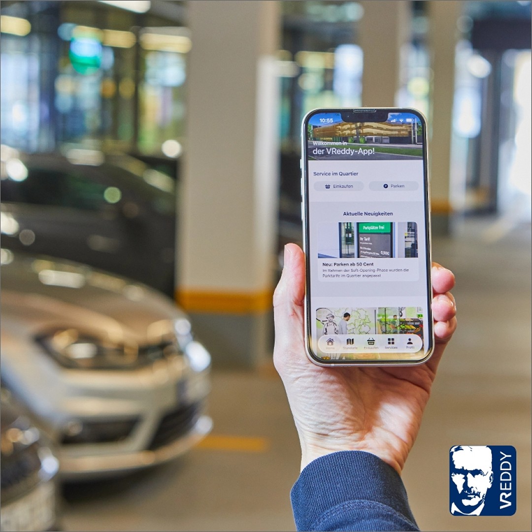 Clever, schnell und bargeldlos zahlen mit der Vreddy-App