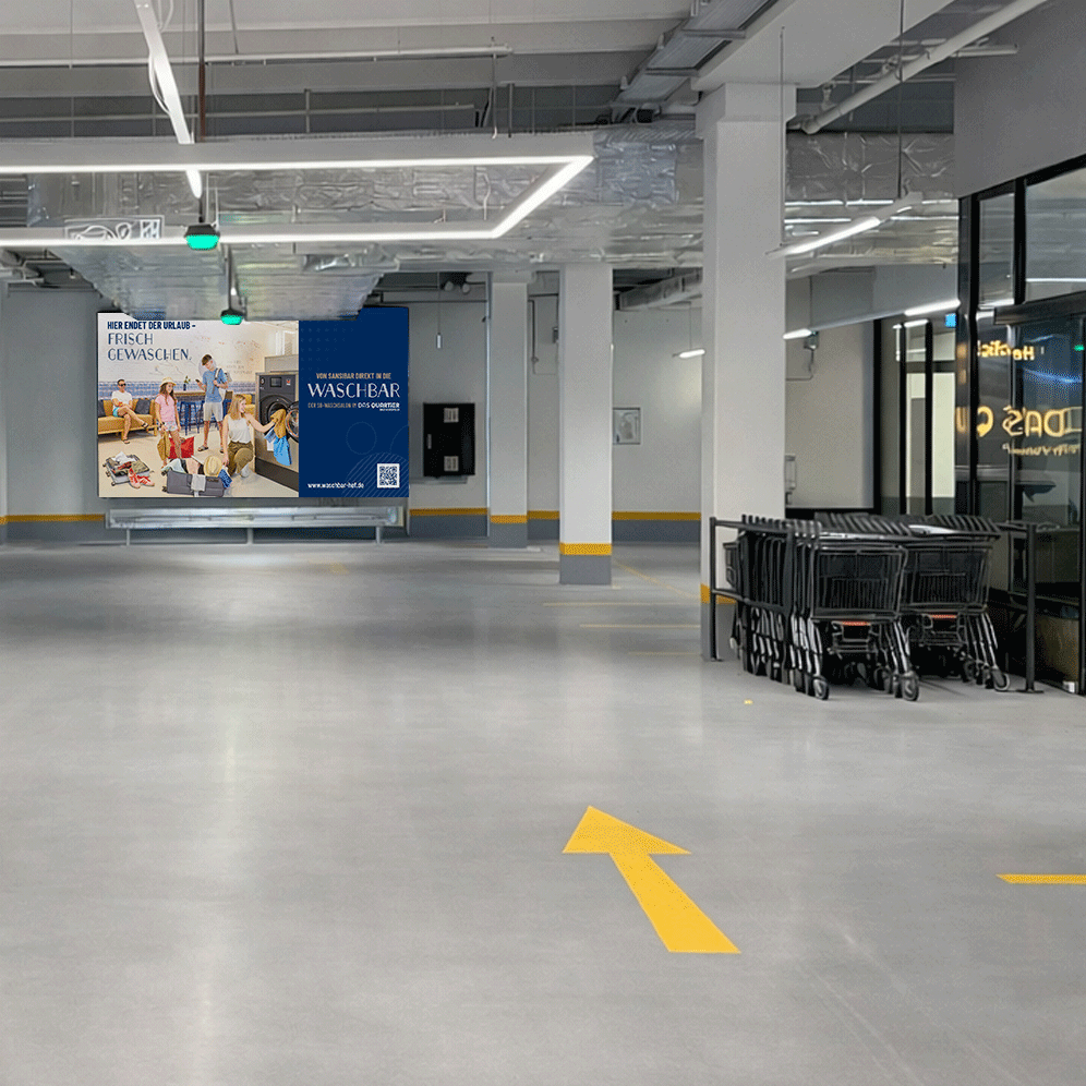 Parkhaus Das Quartier Bad Hersfeld - Werbefl&auml;chen mieten